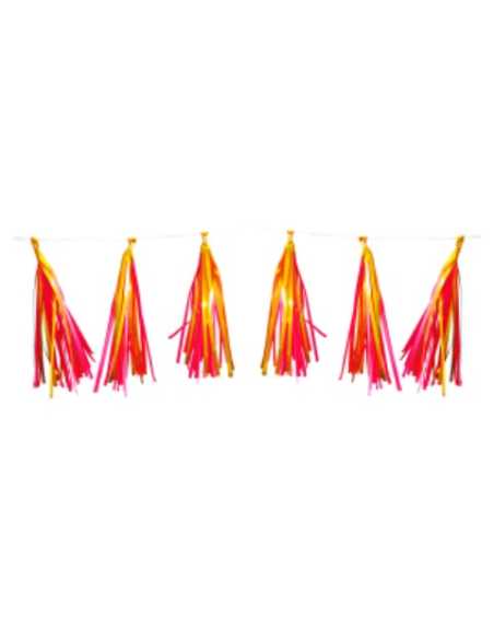 GUIRNALDA DE PAPEL BORLAS MIXTAS