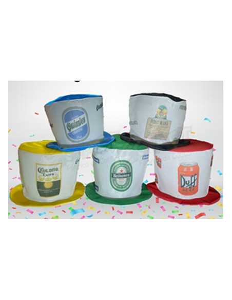 SOMBRERO GALERA CERVEZA QUILMES