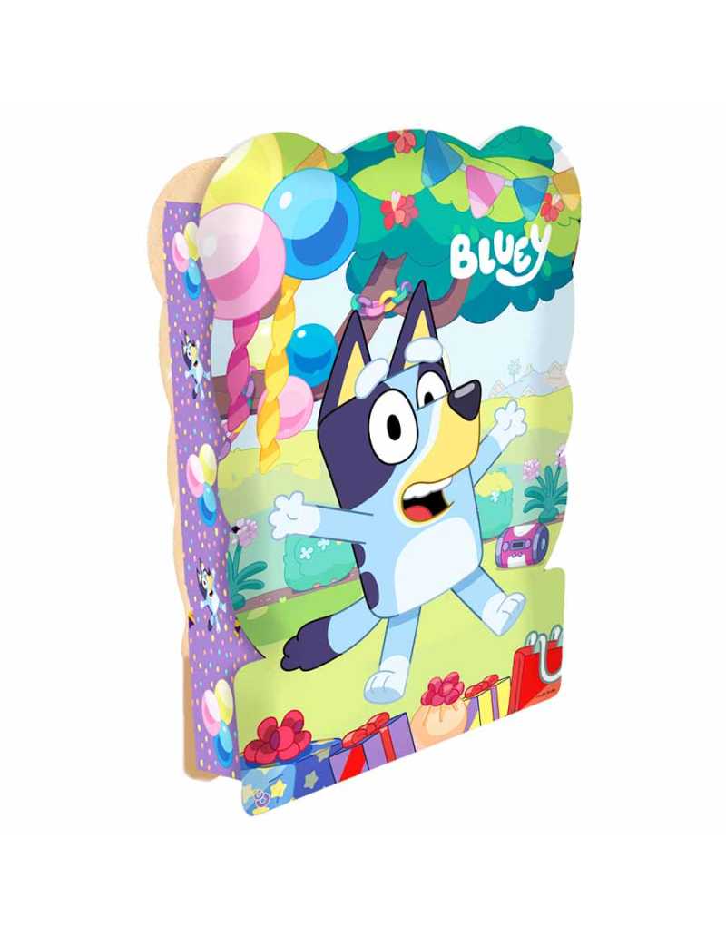 PIÑATA CARTON BLUEY x1