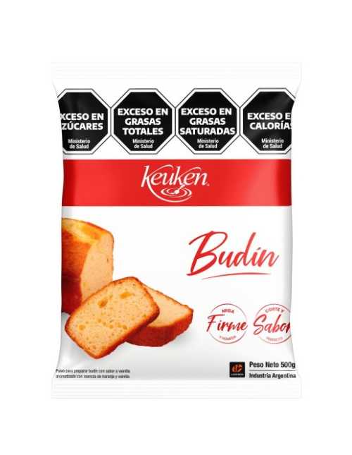 MIX PARA BUDIN VAINILLA x500g KEUKEN