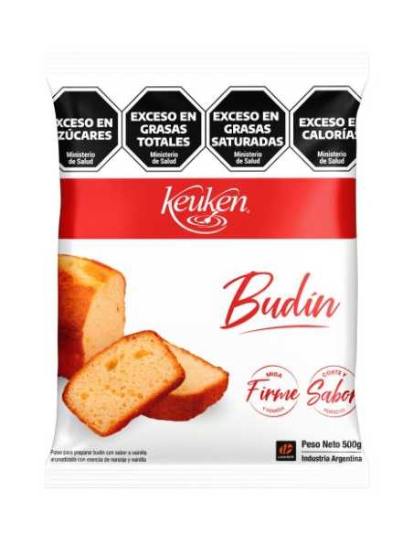 MIX PARA BUDIN VAINILLA x500g KEUKEN