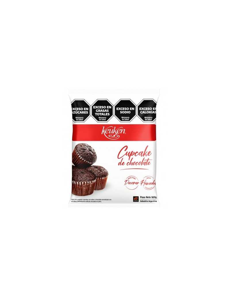 MIX PARA CUPCAKES CHOCOLATE x500g KEUKEN