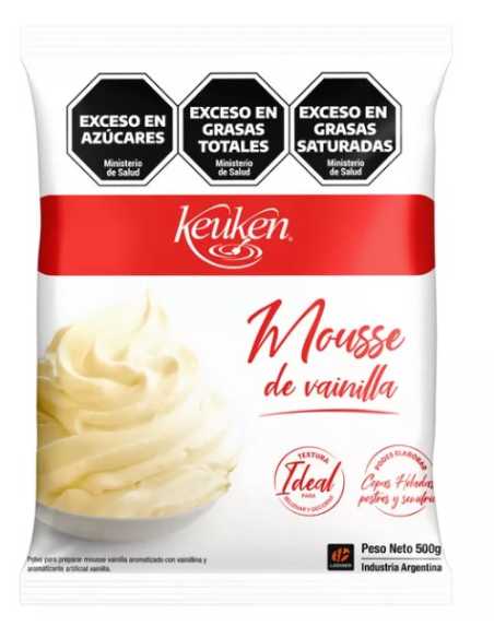 MOUSSE DE VAINILLA x500g