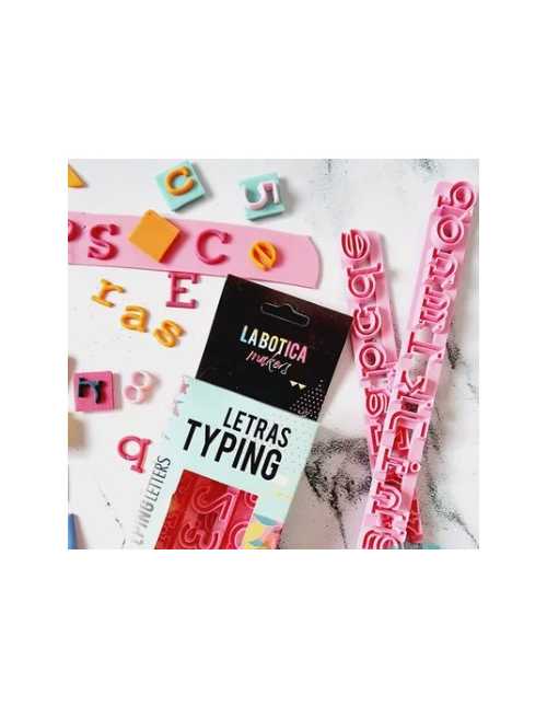 CORTANTE TYPING LETRAS Y NUMEROS x2