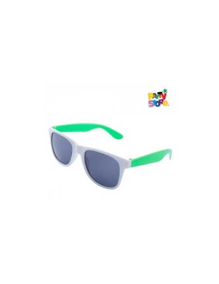 LENTES BICOLOR VERDE Y BLANCO