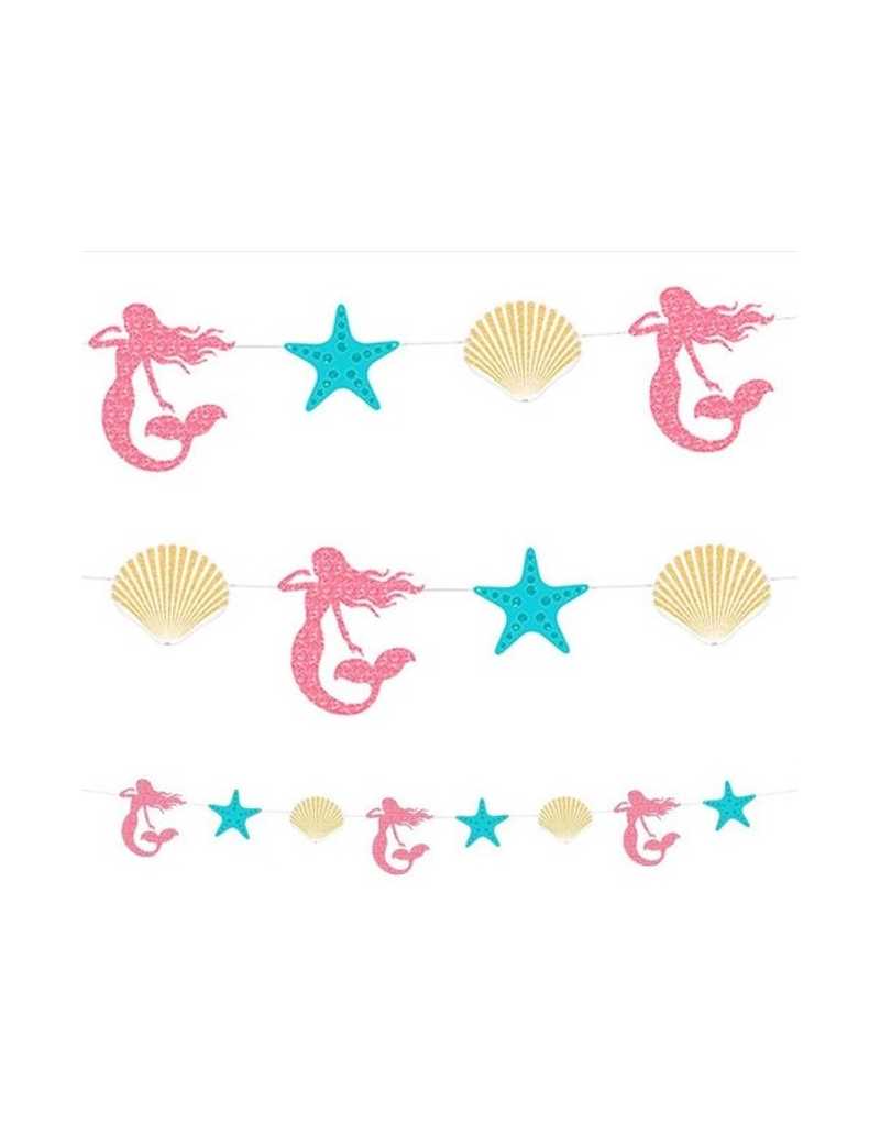 BANNER SIRENAS, ESTRELLAS Y ALMEJAS 250cm