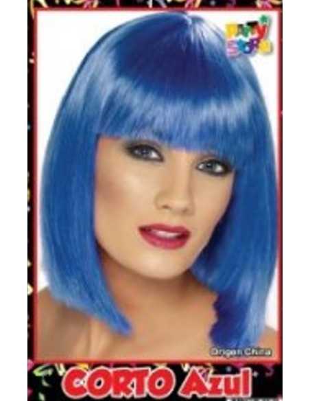 PELUCA CORTO AZUL