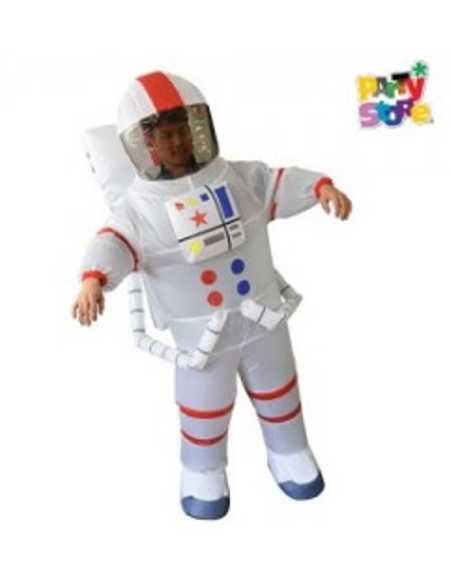 DISFRAZ INFLABLE ASTRONAUTA TALLE ADULTO