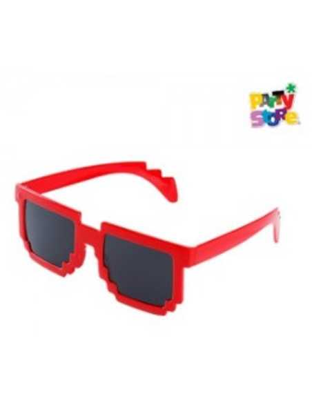LENTES 8 BITS ROJOS