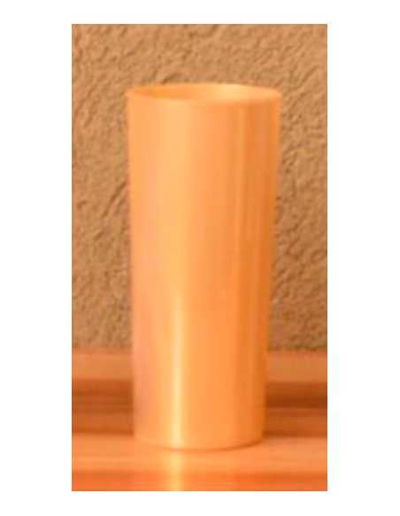 VASO CASINO PERLADO DORADO x1