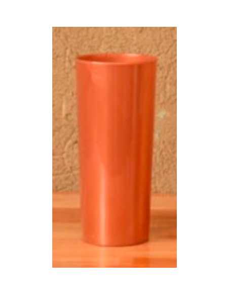 VASO CASINO PERLADO COBRE x1