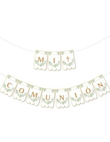 BANDERIN COMUNION GREEN x1