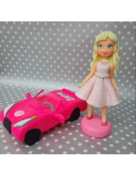 ADORNO PARA TORTA BARBIE