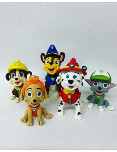 ADORNO DE PORCELANA PATRULLA CANINA NUEVOS