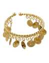 PULSERA BRAZALETE DE MONEDAS ARABE ROMANO O REINA ESPARTANA