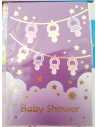 INVITACION x10 BABY SHOWER CHUPETE NENE