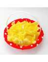 ACCESORIO CANASTA DE PASTELITOS EN GOMA ESPUMA