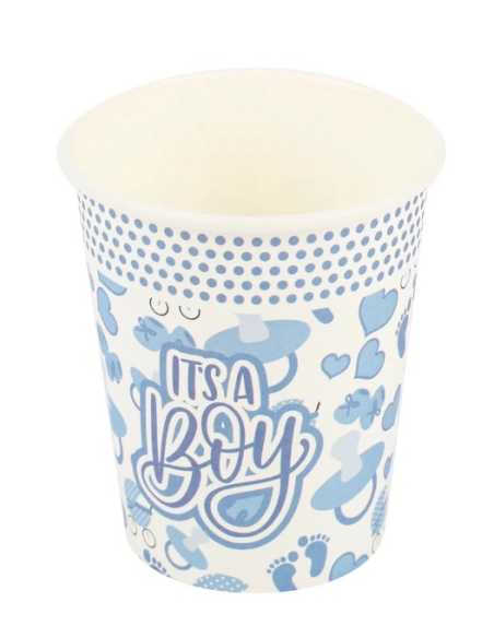 VASOS REVELACION DE SEXO CELESTE x10