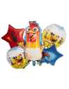 SET 5 GLOBOS METALIZADOS GRANJA DE ZENON (BARTOLO) x1