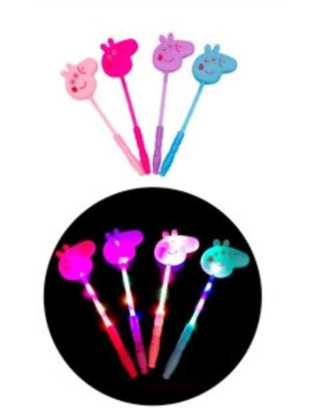 NUEVO VARITA LUMINOSA PEPPA PIG 37cm