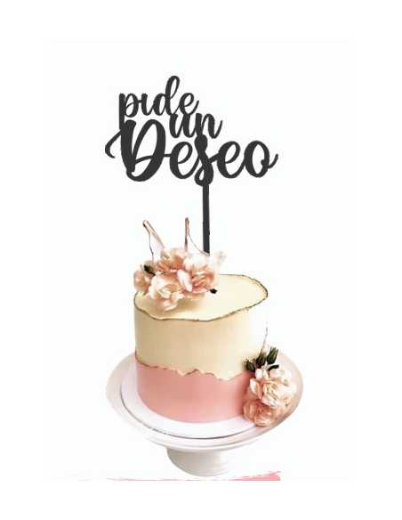 CAKE TOPPER GRANDE NEGRO