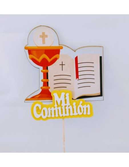 ADORNO MDF PINCHE CALIZ CON BIBLIA
