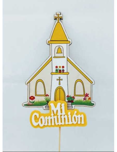 ADORNO MDF PINCHE IGLESIA