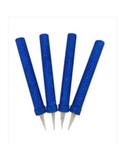 BENGALA 12cm GIBREADA AZUL x1