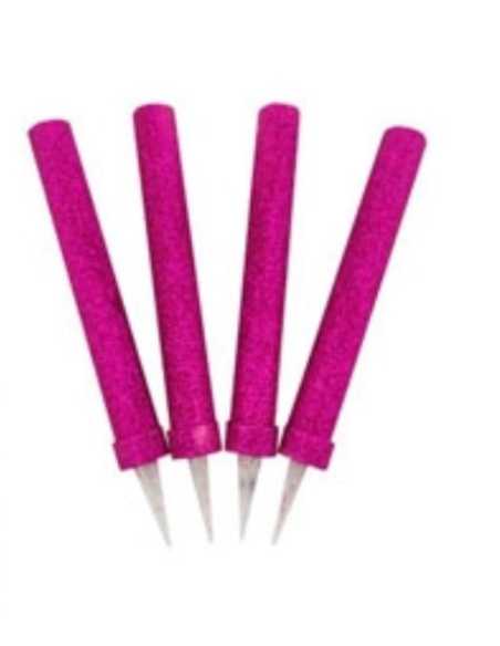 BENGALA 12cm GIBREADA FUCSIA x1