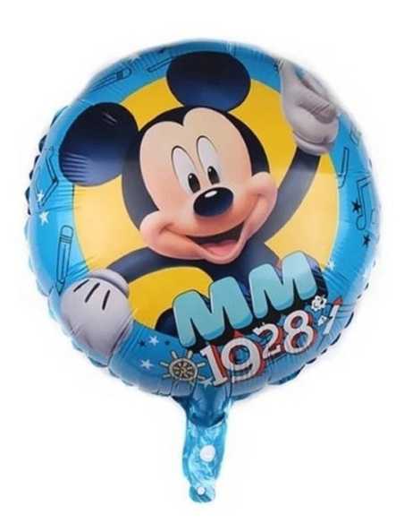 GLOBO METALIZADO PERSONAJES 18" 45cm MICKEY x1