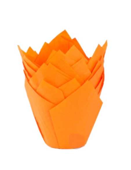 TULIPAS LISAS Nº16 NARANJA x50