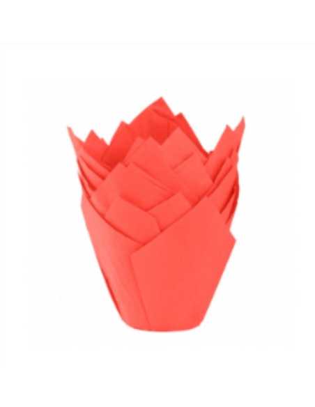 TULIPAS LISAS Nº16 ROJA x50