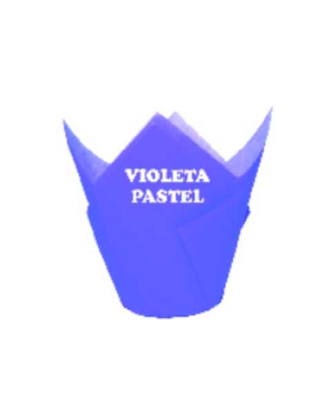 TULIPAS PASTEL Nº16 VIOLETA x50