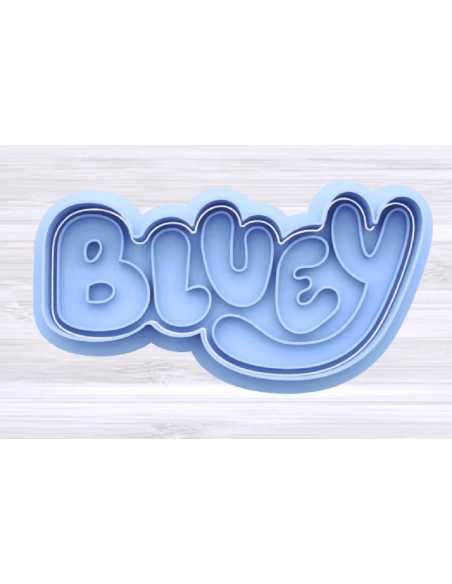 CORTANTE + STAMP 8cm LOGO BLUEY