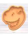 CORTANTE + STAMP 8cm DINO CARITA (D5)