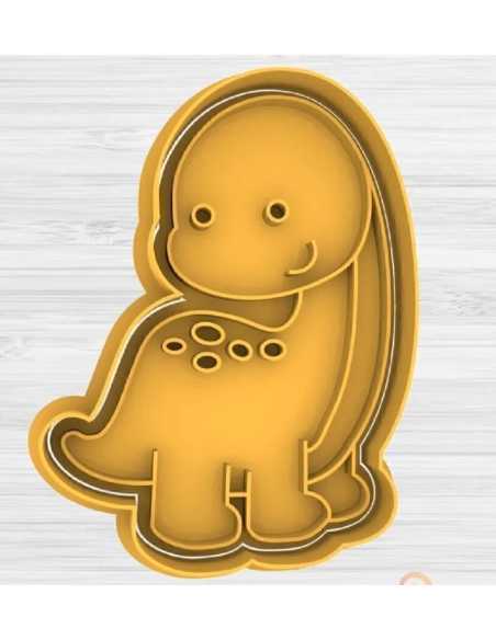 CORTANTE + STAMP 8cm DINOSAURIO