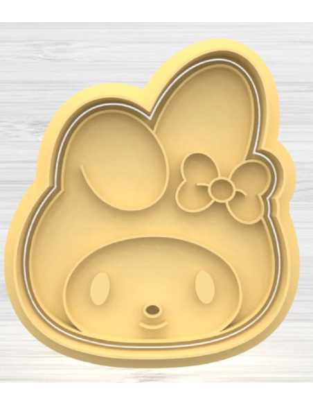 CORTANTE + STAMP 8cm MY MELODY CARITA
