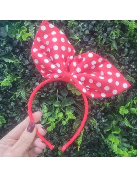 ACCESORIO VINCHA MOÑO NEGRITA x 1