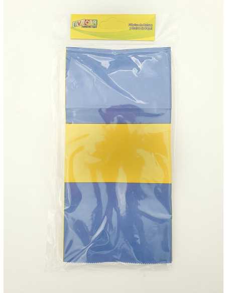 BOLSA FB3 FANTASIA x10 AZUL Y ORO 12x25x8