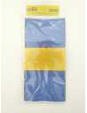 BOLSA FB3 FANTASIA x10 AZUL Y ORO 12x25x8