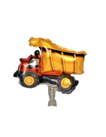 GLOBO METALIZADO CAMION VOLCADOR 14"