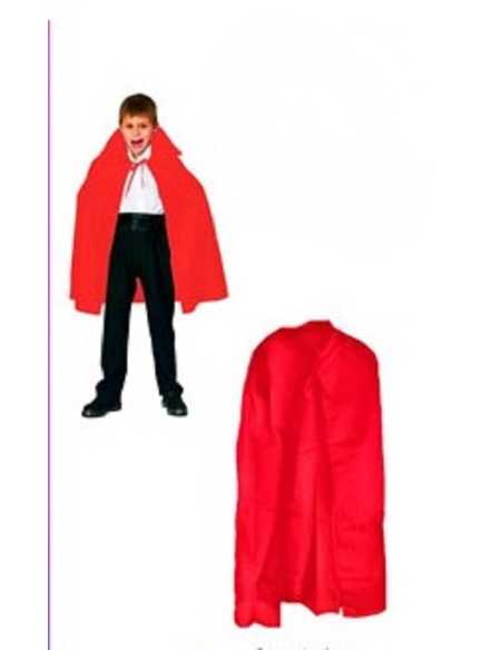 CAPA DE TELA NIÑO 77x160cm ROJA
