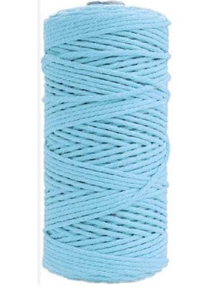 NUEVO HILO ALGODÓN COTILLON 33gr N3 CELESTE x1