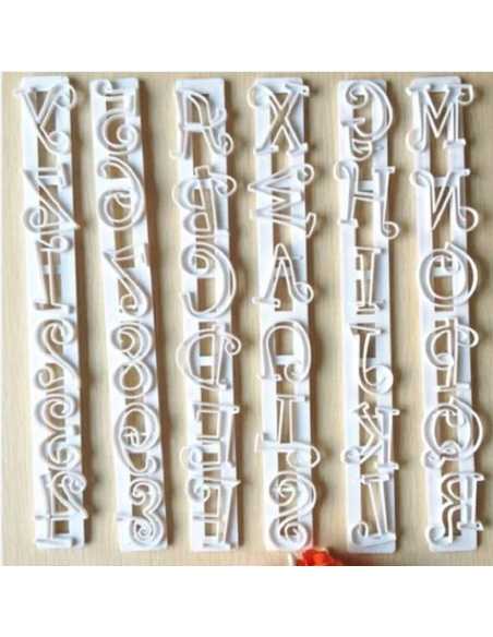 CORTANTE DE LETRAS Y NUMEROS FUNKY 4cm