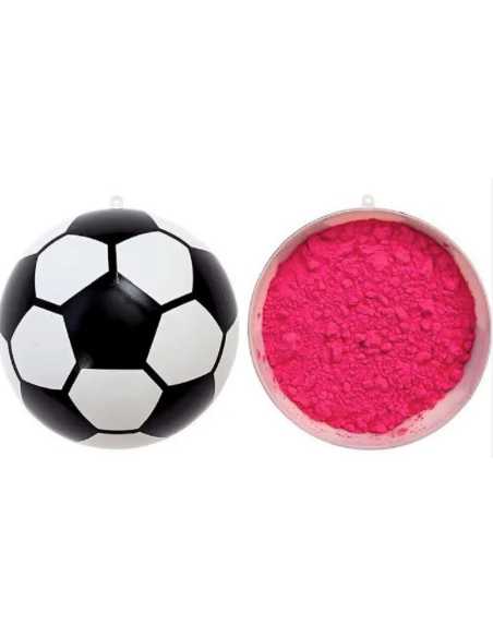 PELOTA REVELACION DE GENERO ROSA x1