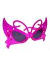 GAFAS METALIZADAS FORMA MARIPOSA SURTIDO x12