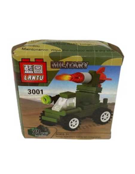 JUEGO DE ENCASTRE MISIL DE GUERRA