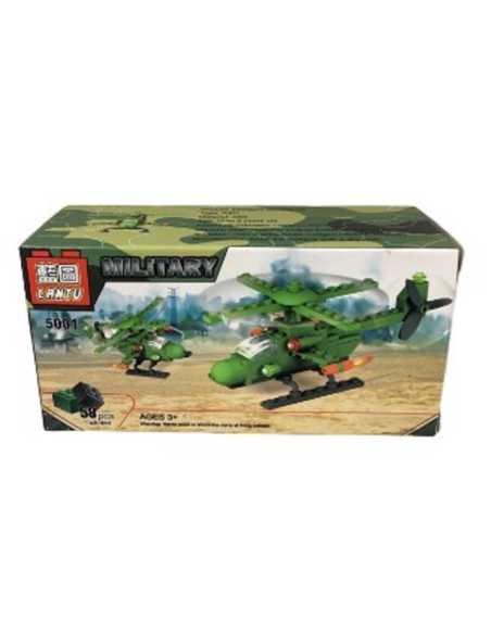 JUEGO DE ENCASTRE HELICOPTERO