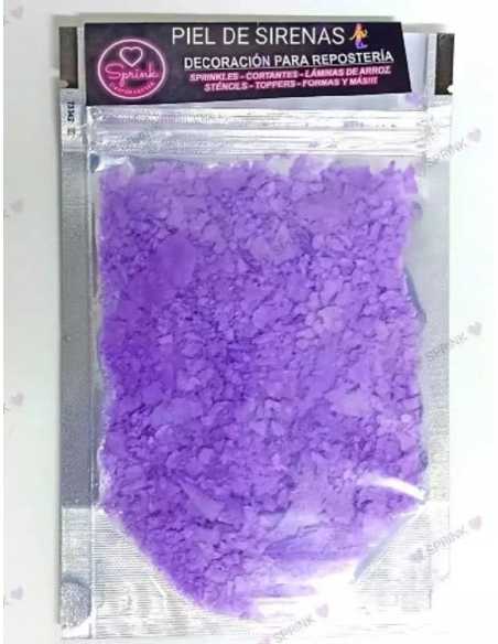 SPRINK PIEL DE SIRENA COMESTIBLES x10g FLUO VIOLETA
