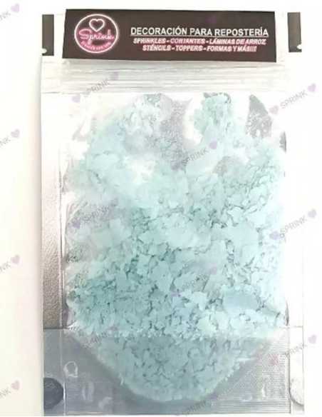 SPRINK PIEL DE SIRENA COMESTIBLES x10g PERLADO CELESTE